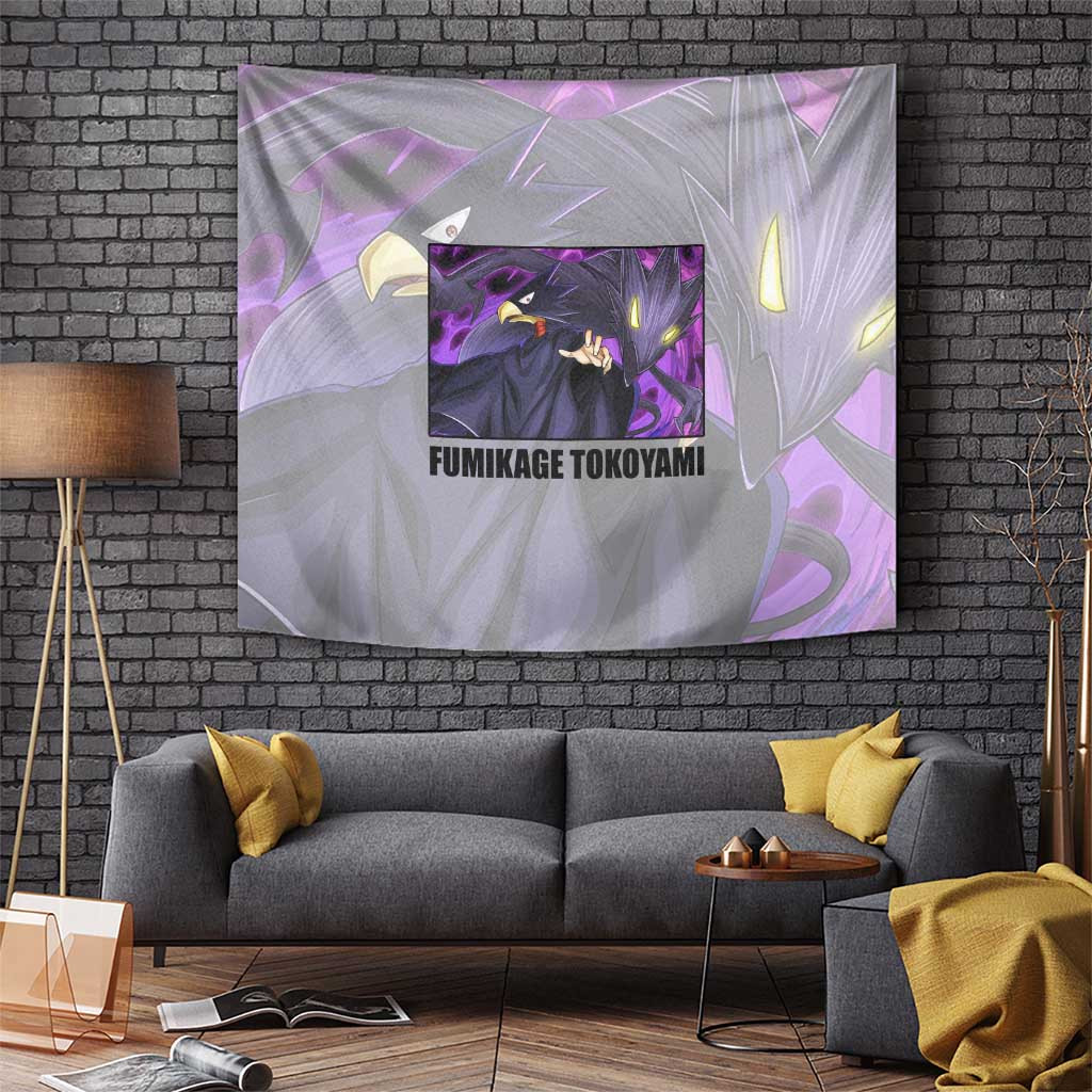 Fumikage Tokoyami - My Hero Academia Tapestry Anime Style