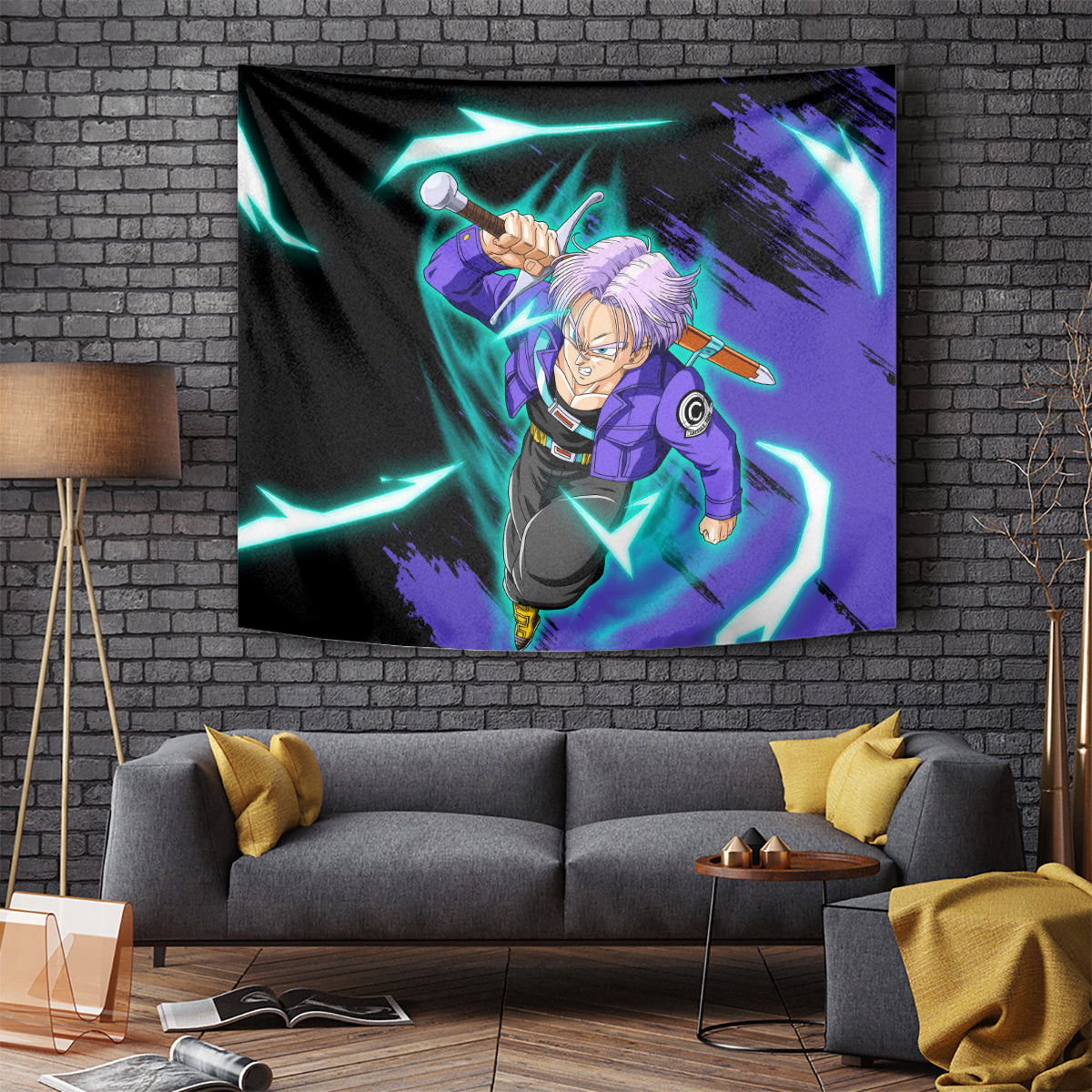 Future Trunks Dragon Ball Tapestry