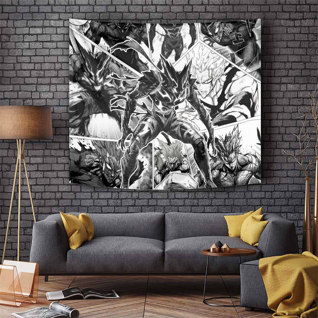 Garou - One Punch Man Tapestry Anime Mix Manga Style