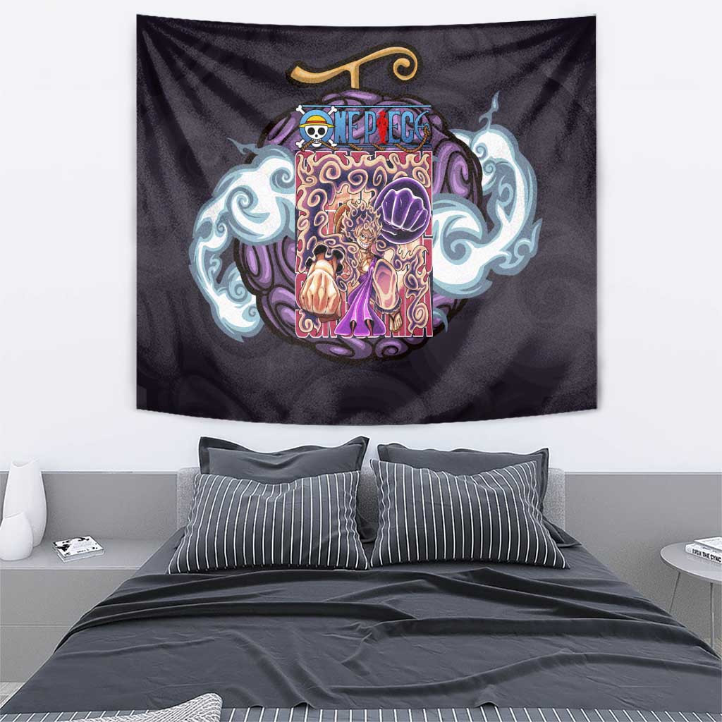 Gear 5th Luffy One Piece Tapestry Anime Style