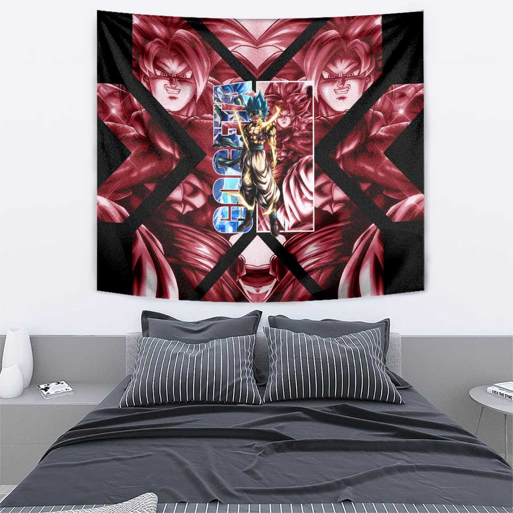 Gogeta Dragon Ball Z Tapestry Anime Style