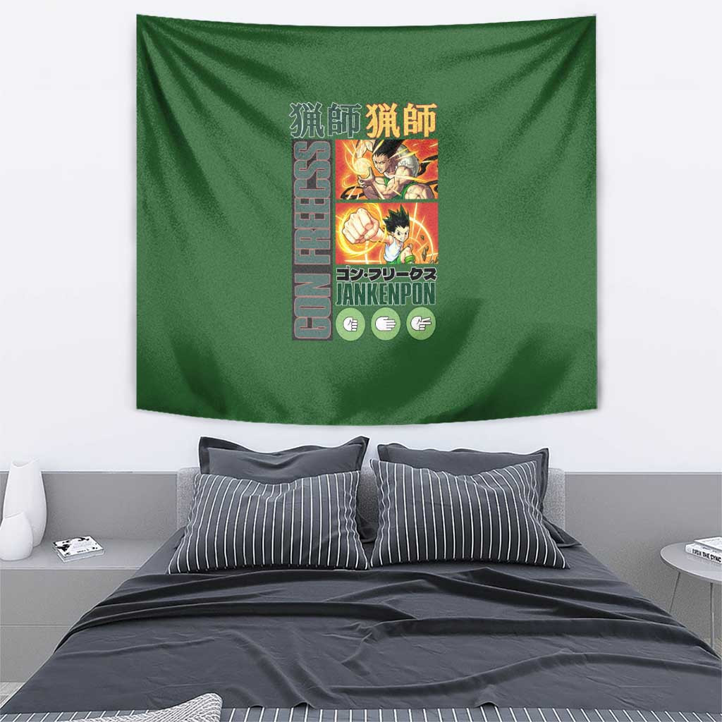 Gon Freecss Hunter X Hunter Tapestry Anime Style