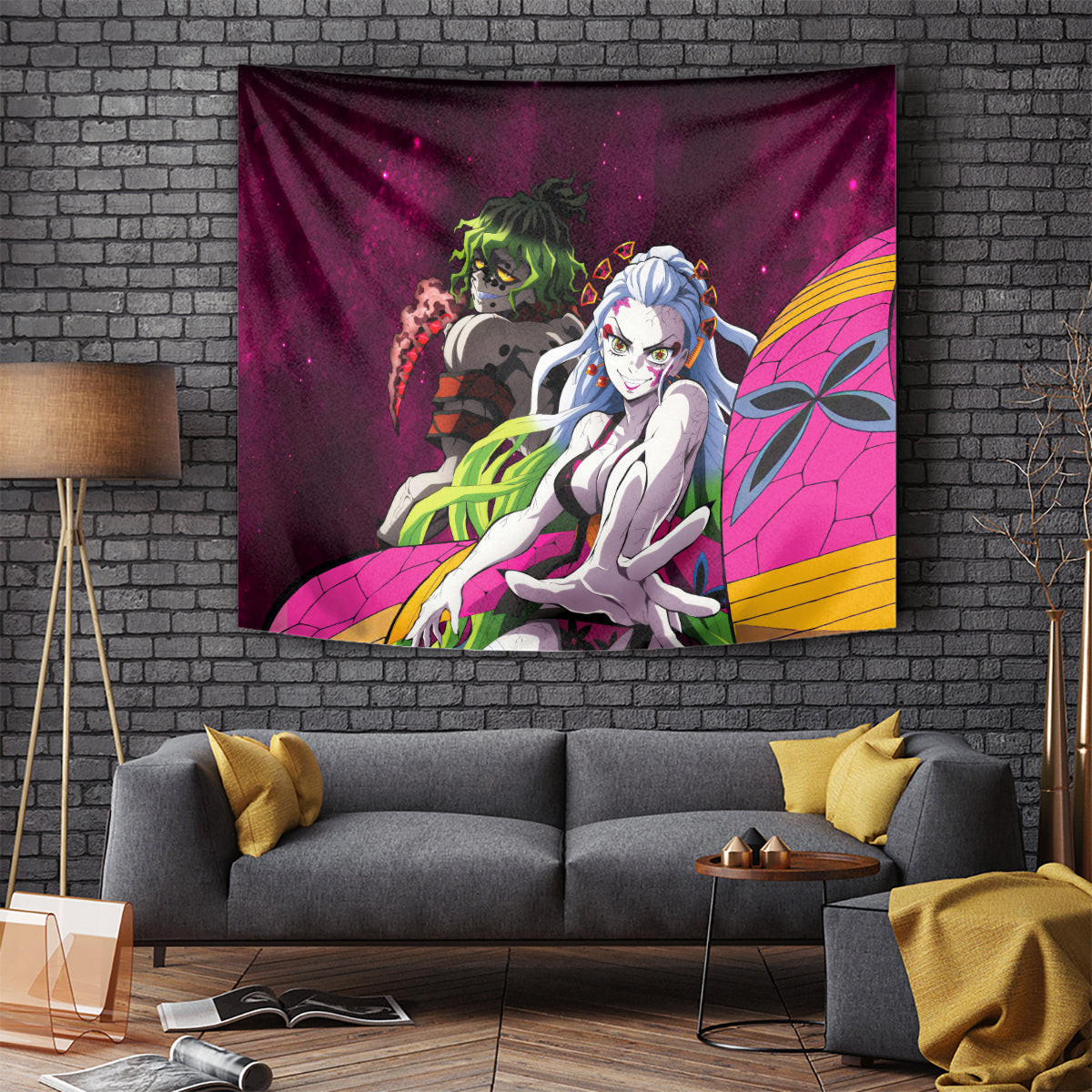 Gyutaro And Daki Tapestry