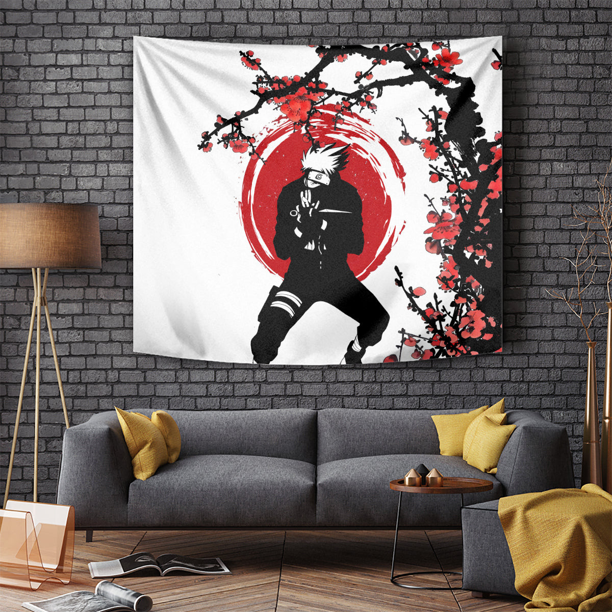 Hatake Kakashi Japan Style Tapestry