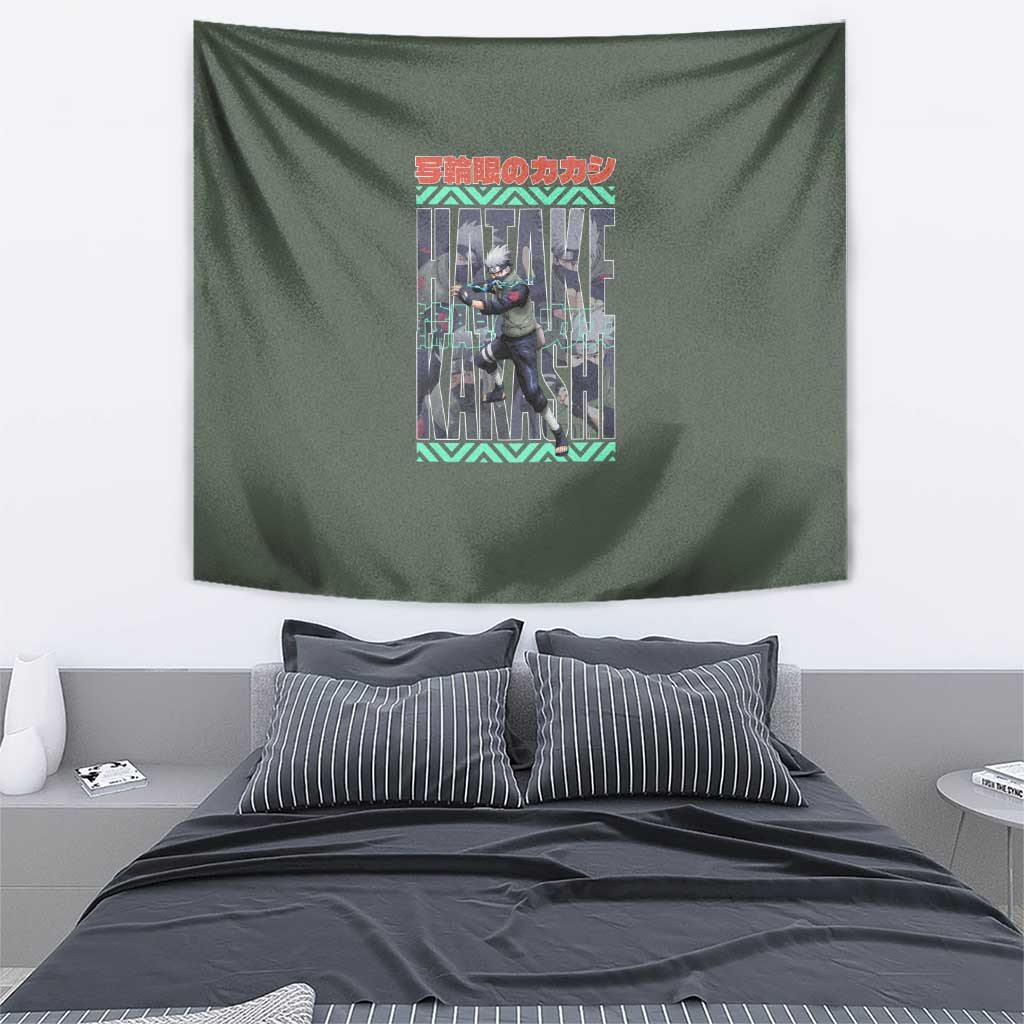 Hatake Kakashi Naruto Shippuden Tapestry Anime Style