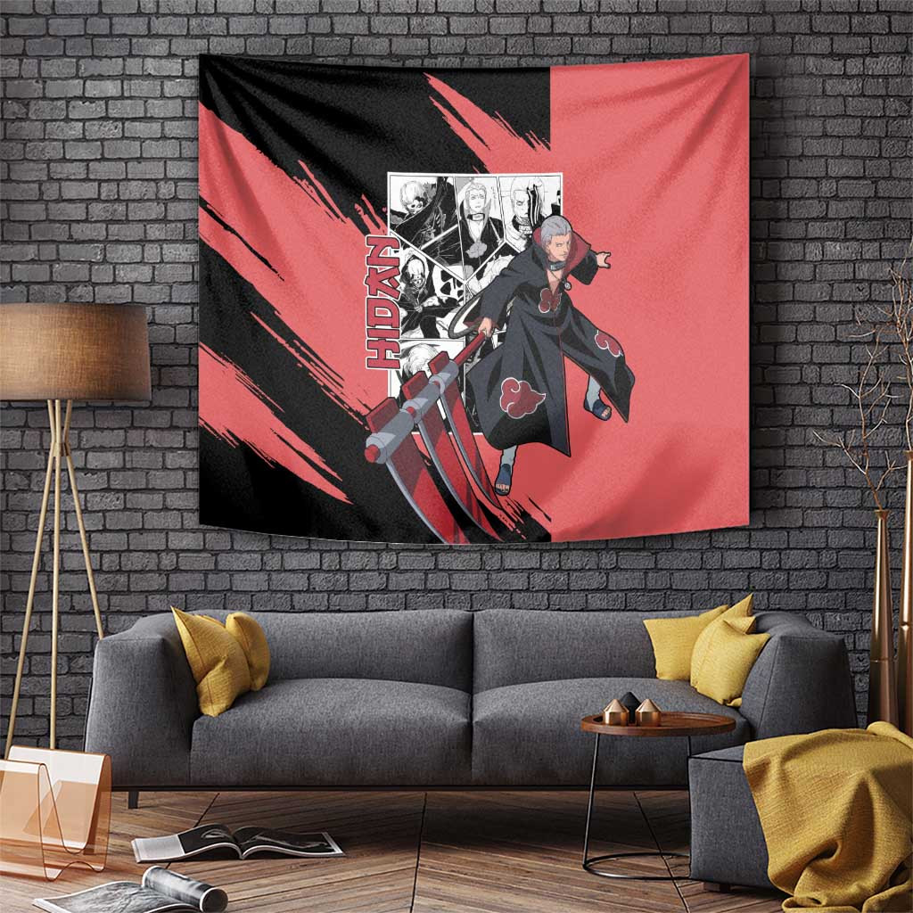 Hidan - Naruto Tapestry Anime Mix Manga Style