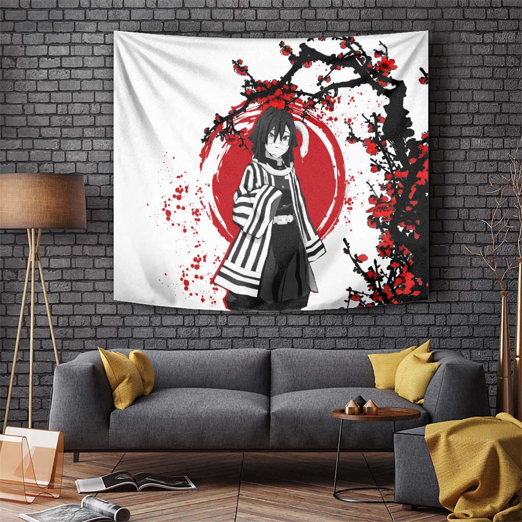 Iguro Obanai - Demon Slayer Tapestry Anime Japan Style