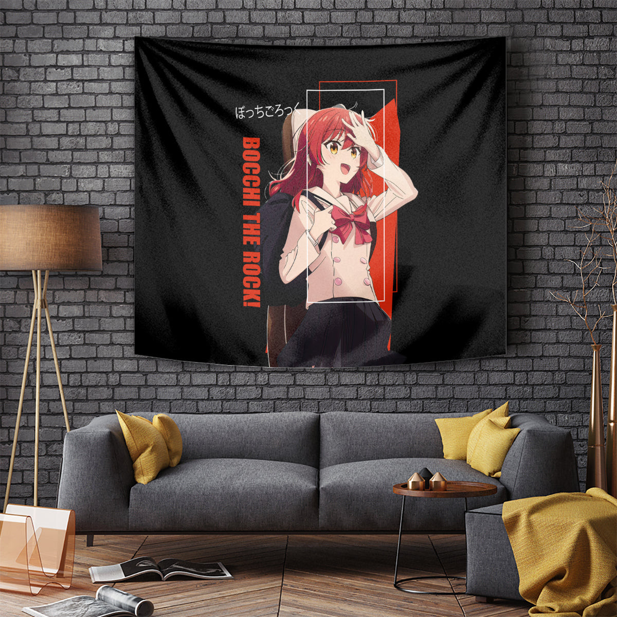 Ikuyo Kita Bochi The Rock Tapestry Anime Style