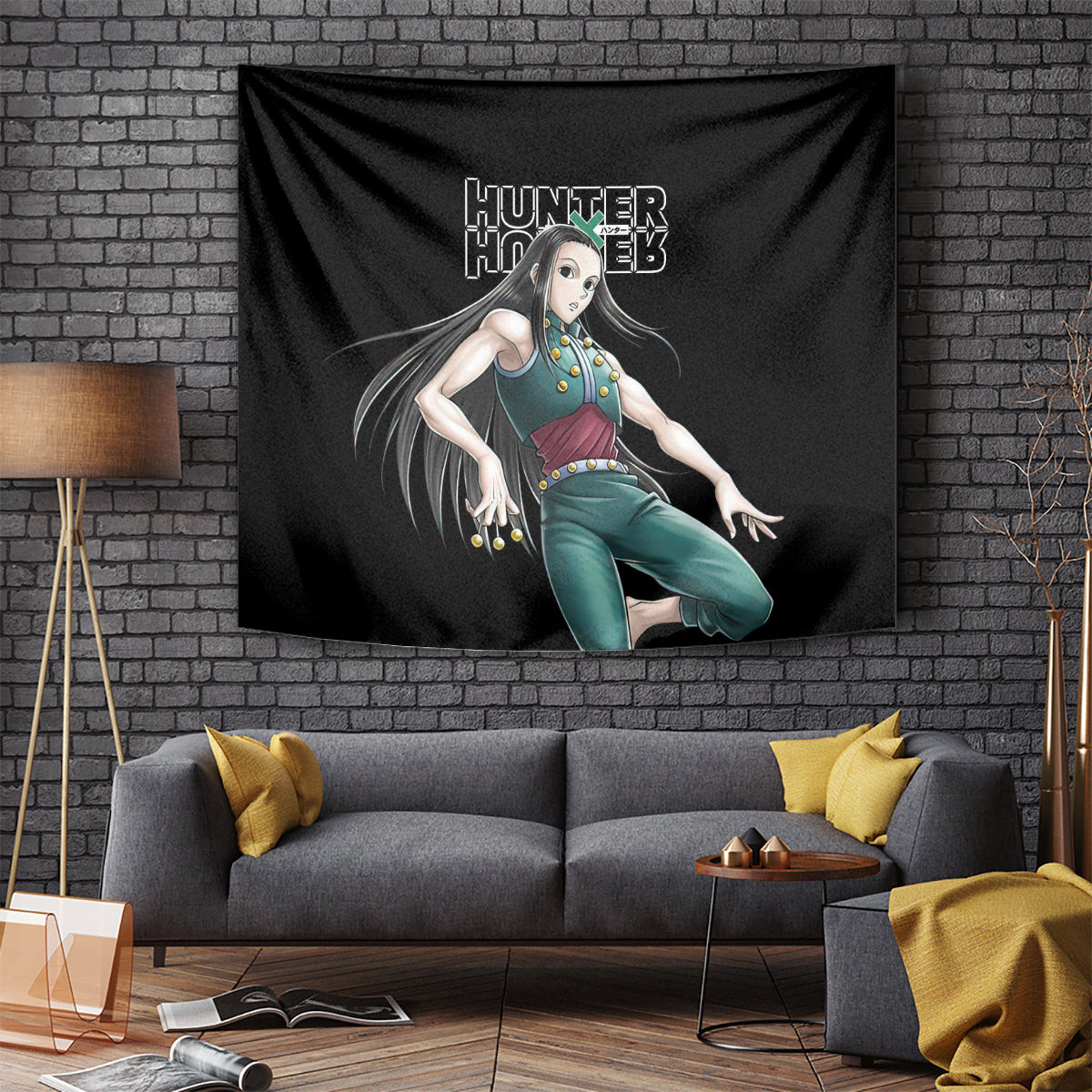 Illumi Zoldyck Hunter X Hunter Tapestry Anime Style