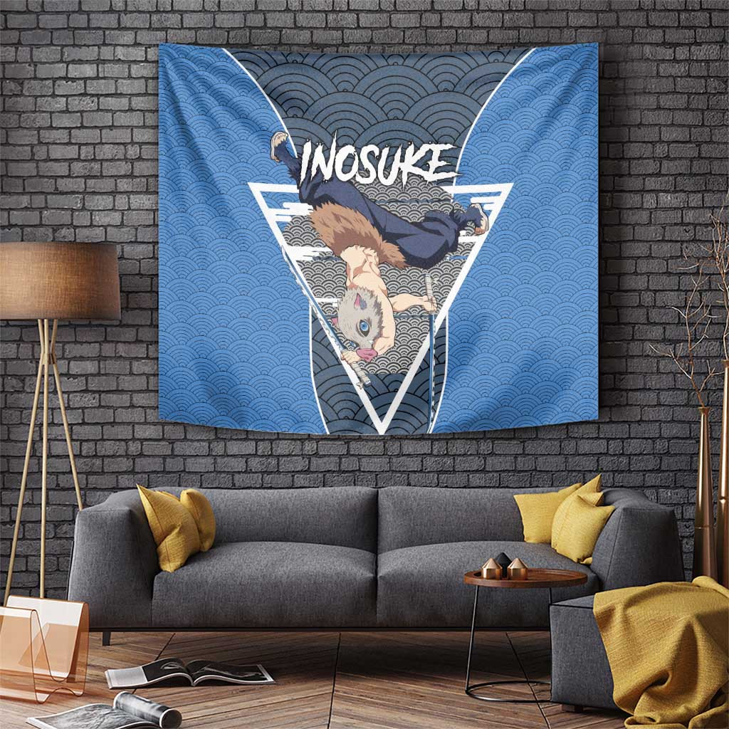 Inosuke - Demon Slayer Tapestry Anime Japan Art Style