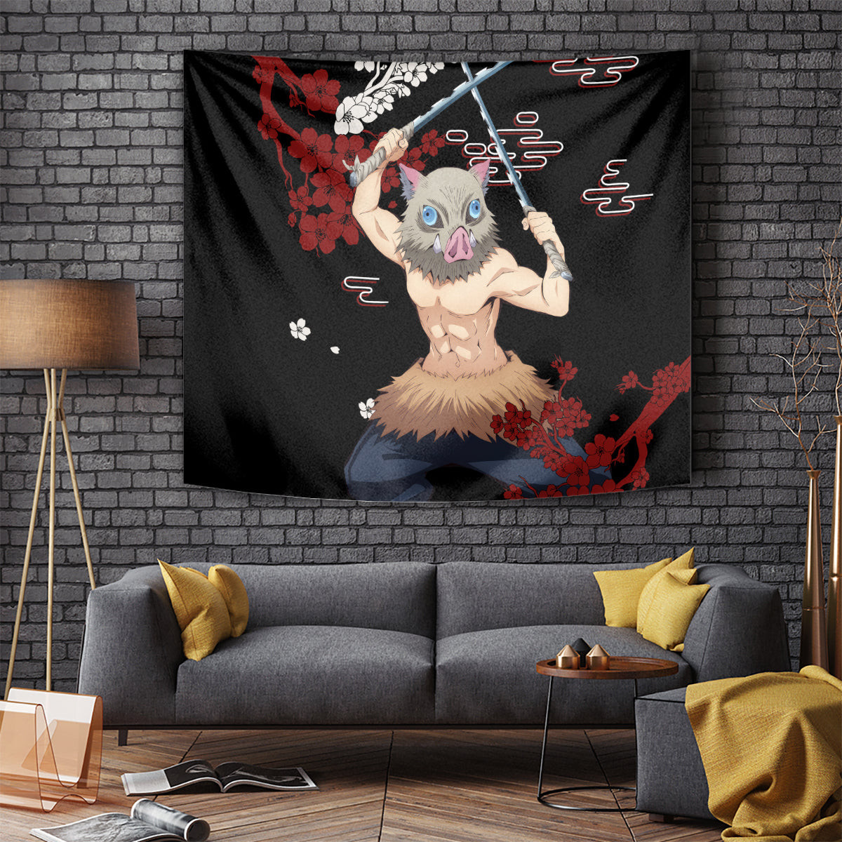 Inosuke Hashibira Tapestry