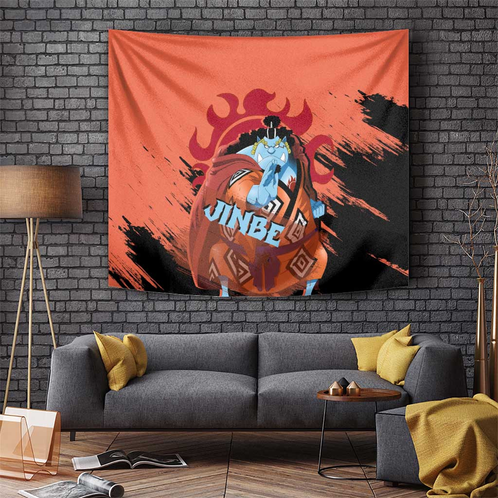 Jinbe - One Piece Tapestry Anime Style