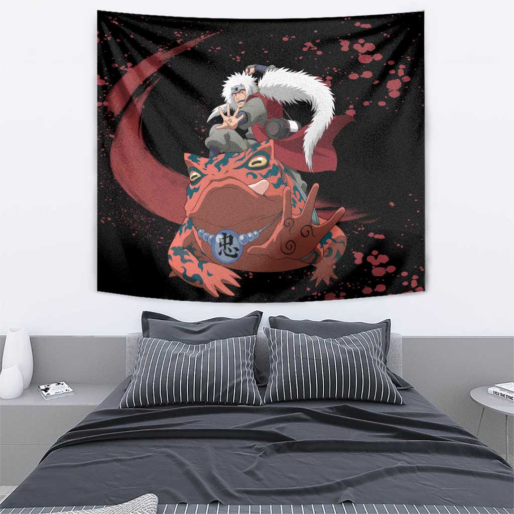 Jiraiya Uniform Naruto Tapestry Anime Style