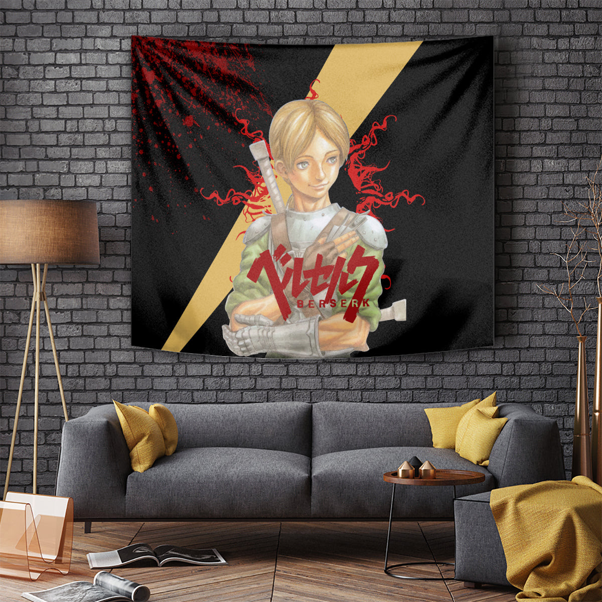 Judeau Berserk Tapestry Black Blood Style