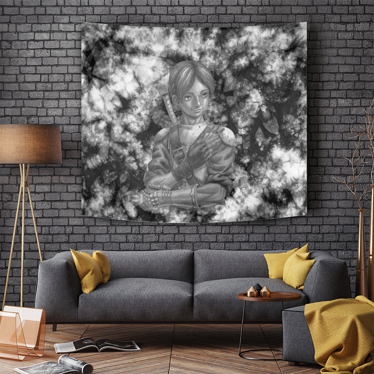 Judeau Berserk Tapestry Grunge Style
