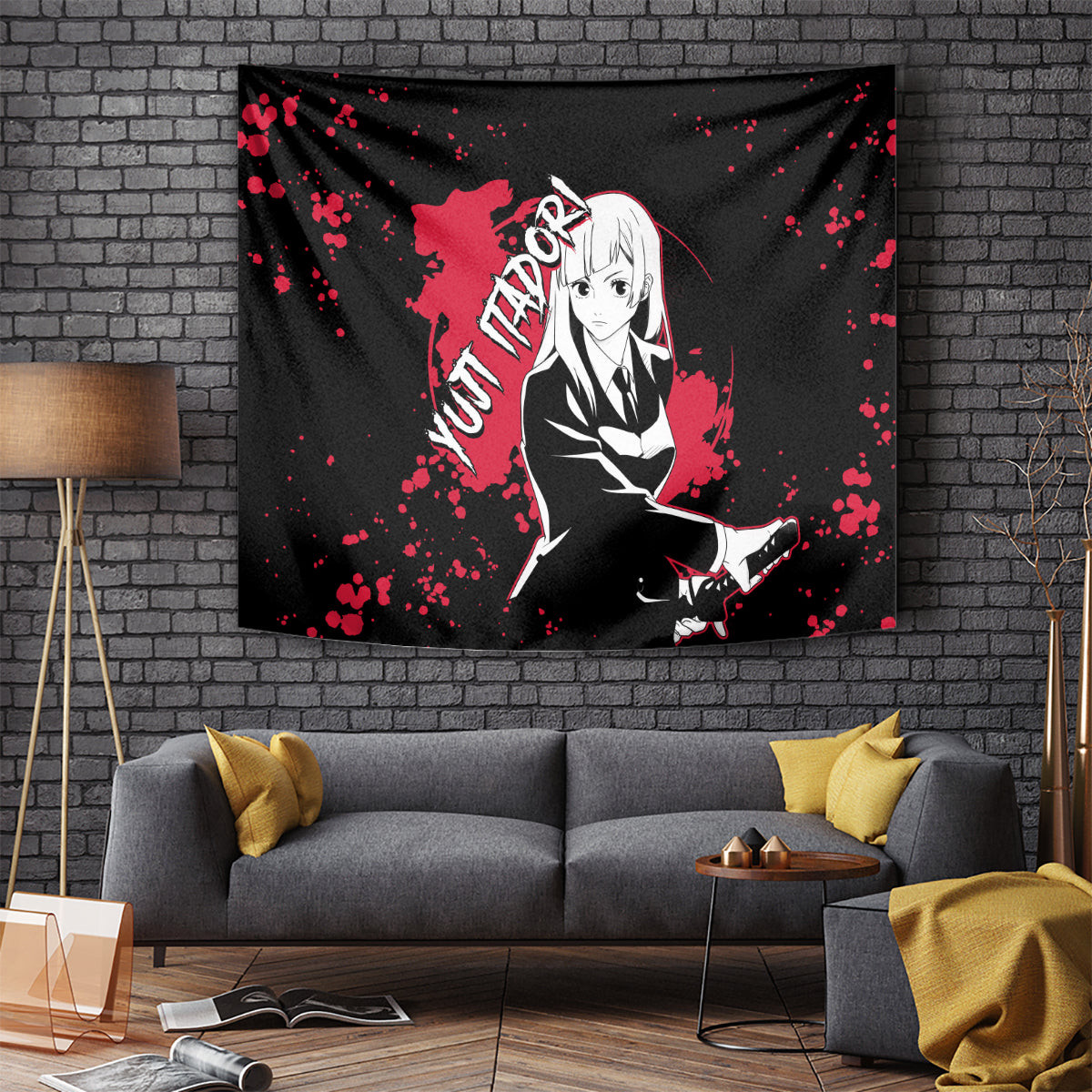 Kasumi Miwa Jujutsu Kaisen Tapestry Manga Style Art