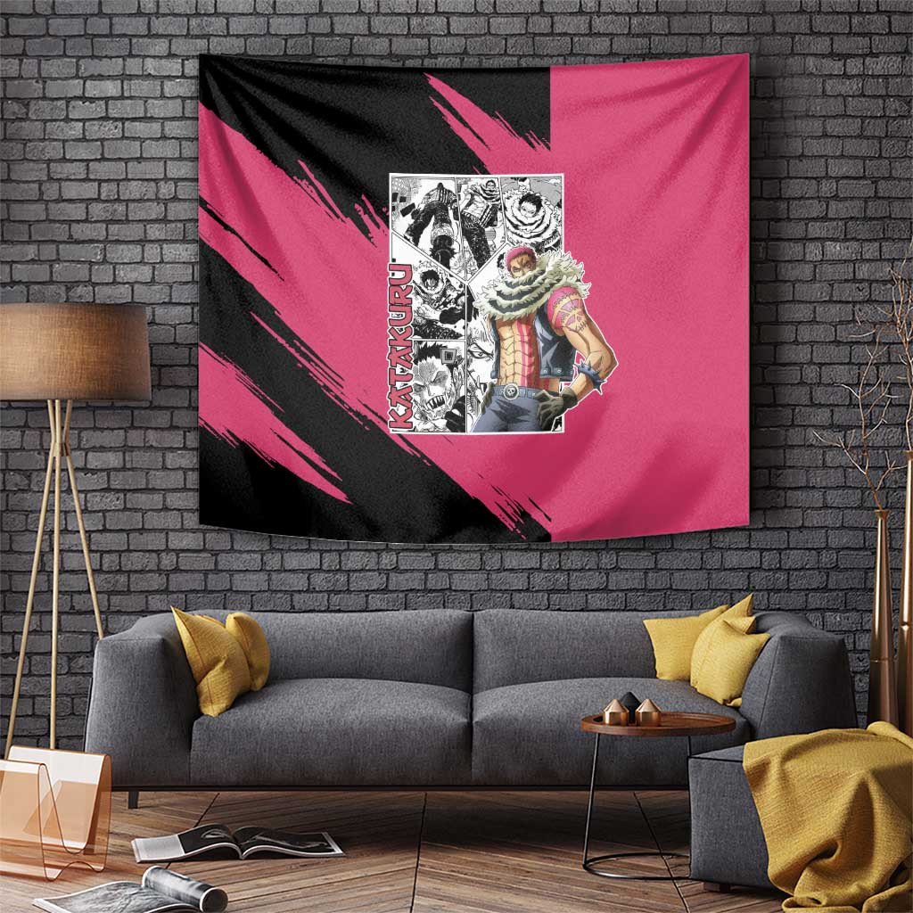Katakuri - One Piece Tapestry Anime Mix Manga Style
