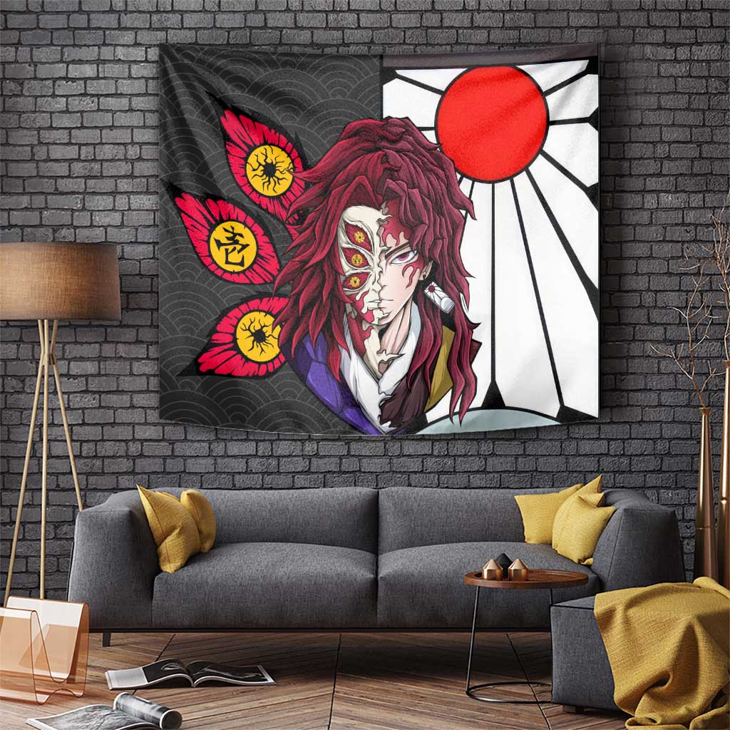 Kokushibo And Yoriichi - Demon Slayer Tapestry Anime Style