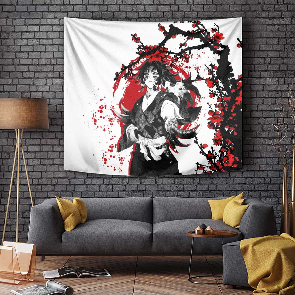 Kokushibo - Demon Slayer Tapestry Anime Japan Style