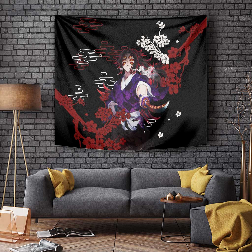Kokushibo - Demon Slayer Tapestry Anime Japan Style