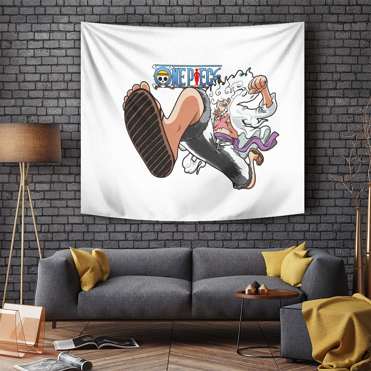 Luffy Gear 5 Nika Tapestry