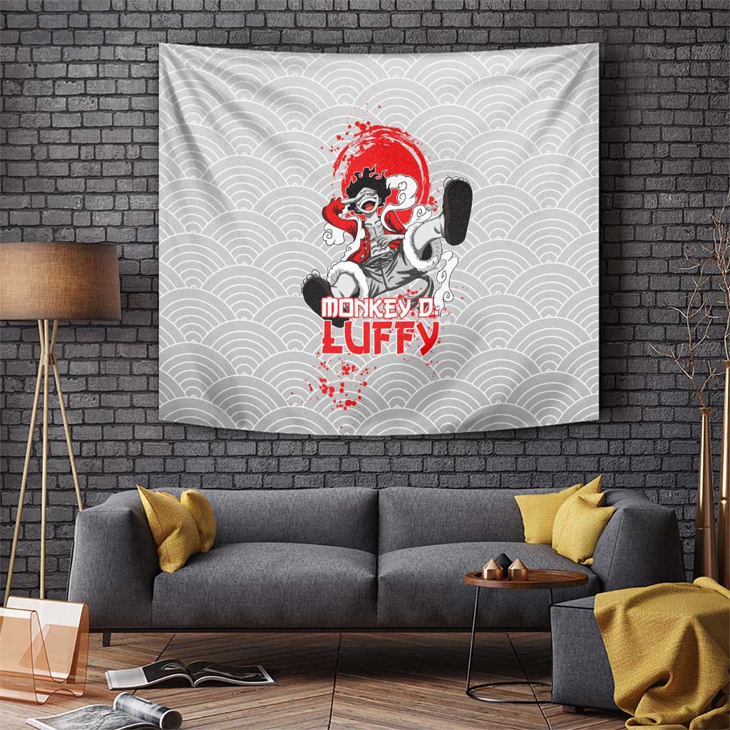 Luffy - One Piece Tapestry Anime Style