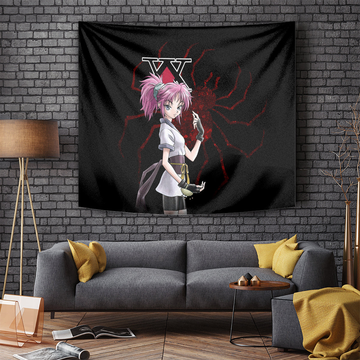 Machi Komacine Phantom Troupe Hunter X Hunter Tapestry Anime Style