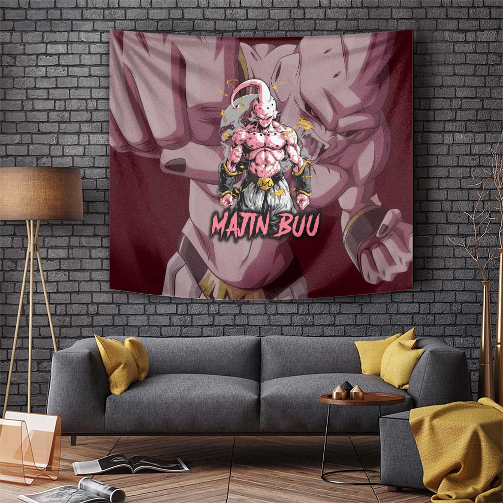 Majin Buu - Dragonball Tapestry Anime Style