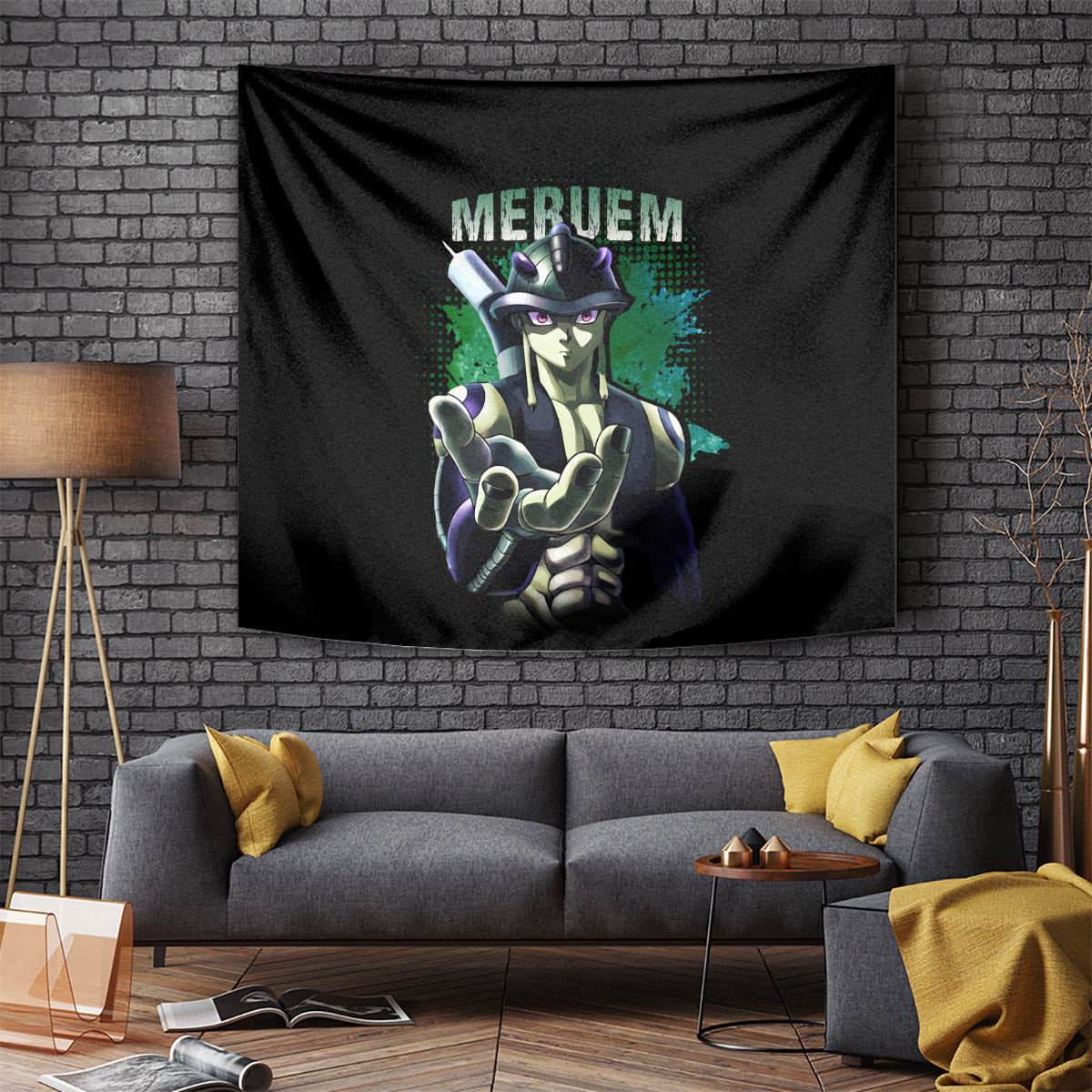 Meruem Hunter X Hunter Tapestry Anime Style