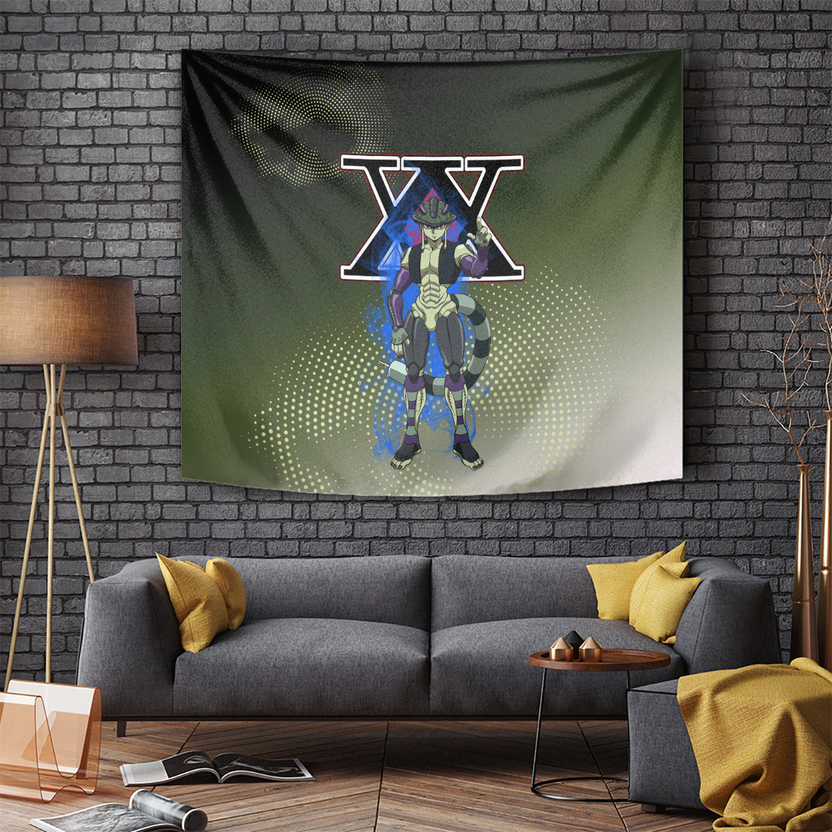 Meruem Hunter X Hunter Tapestry Anime Style