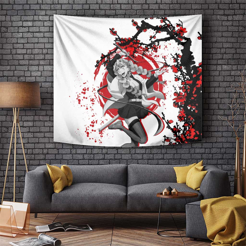 Mitsuri Kanroji - Demon Slayer Tapestry Anime Japan Style