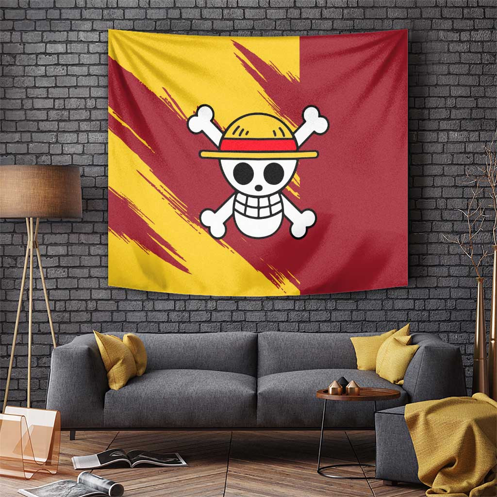 Monkey D Luffy - One Piece Tapestry Anime Uniform Style