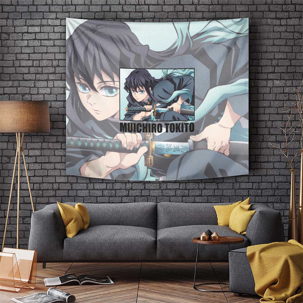 Muichiro Tokito - Demon Slayer Tapestry Anime Style
