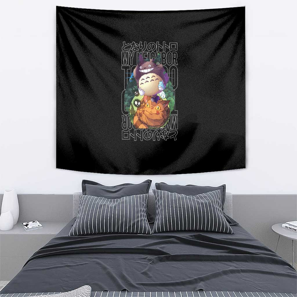 My Neighbor Totoro Studio Ghibli Tapestry Anime Style