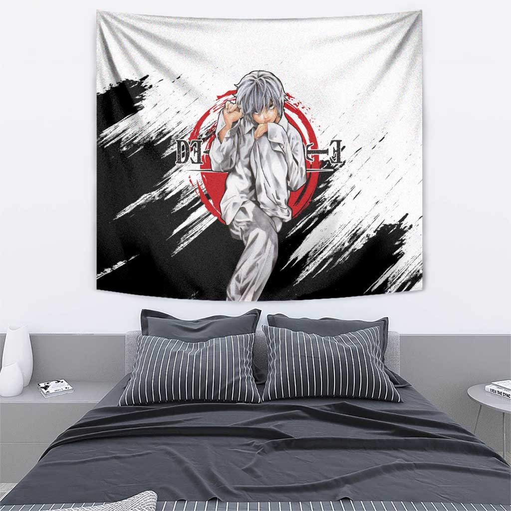 Nate River - Death Note Tapestry Anime Style