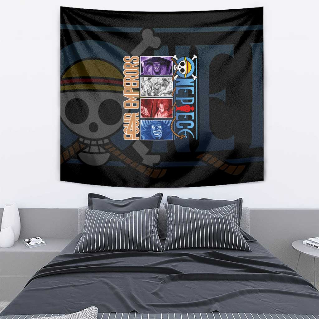 New Yonko One Piece Tapestry Anime Style