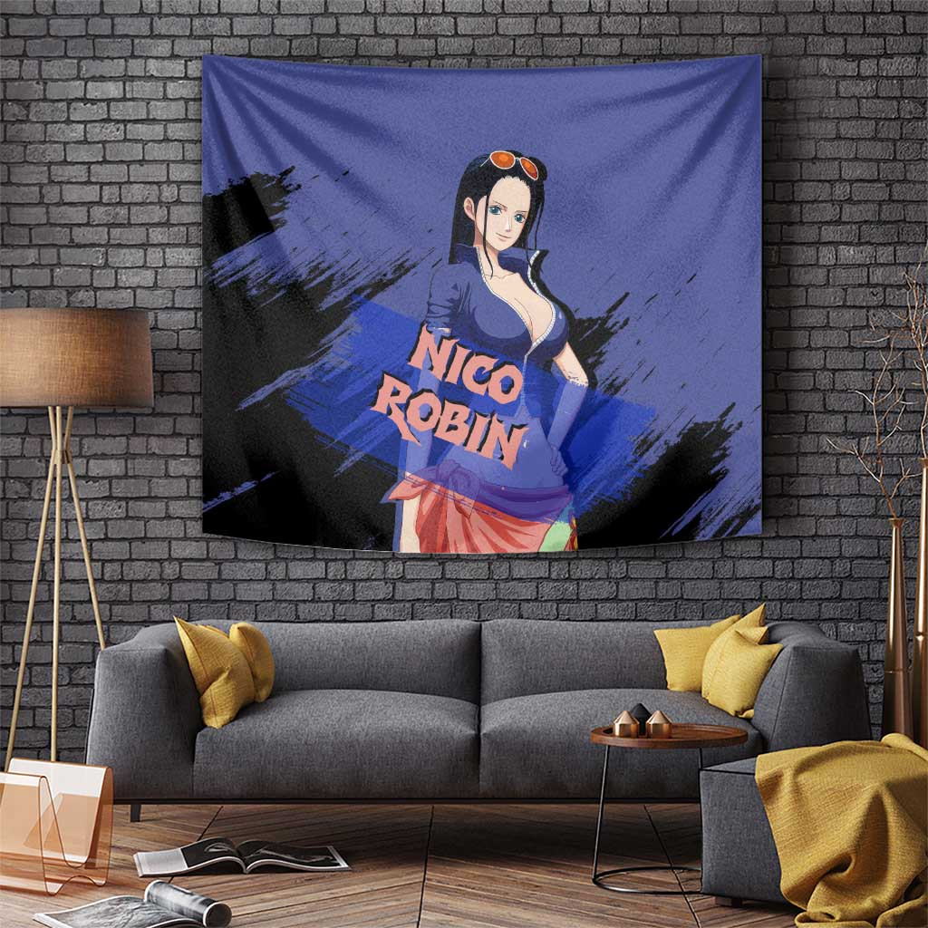 Nico Robin - One Piece Tapestry Anime Style