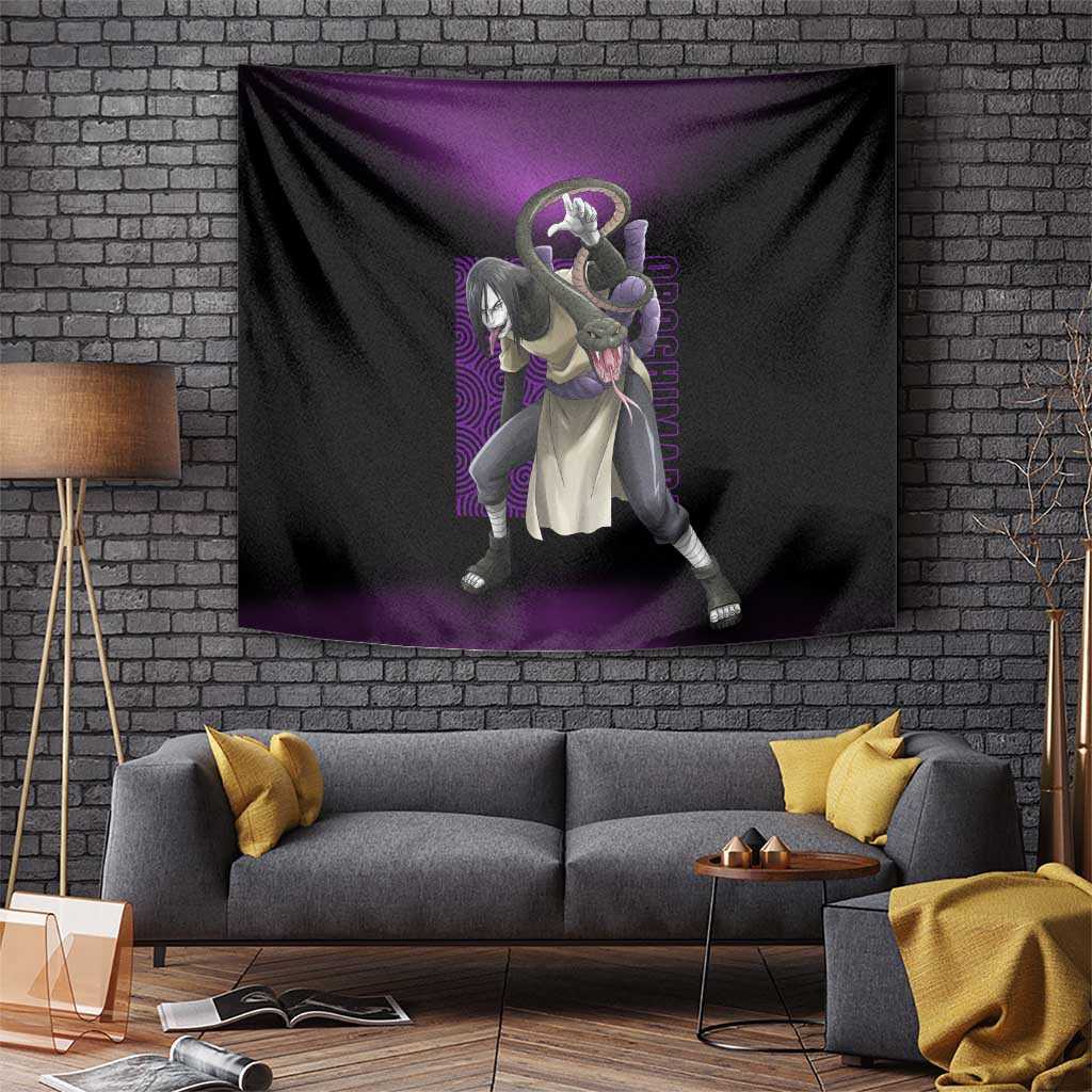 Orochimaru - Naruto Tapestry Anime Style