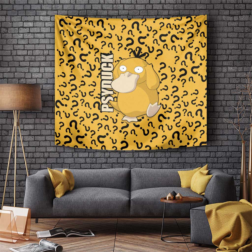 Psyduck - Pokemon Tapestry Anime Style