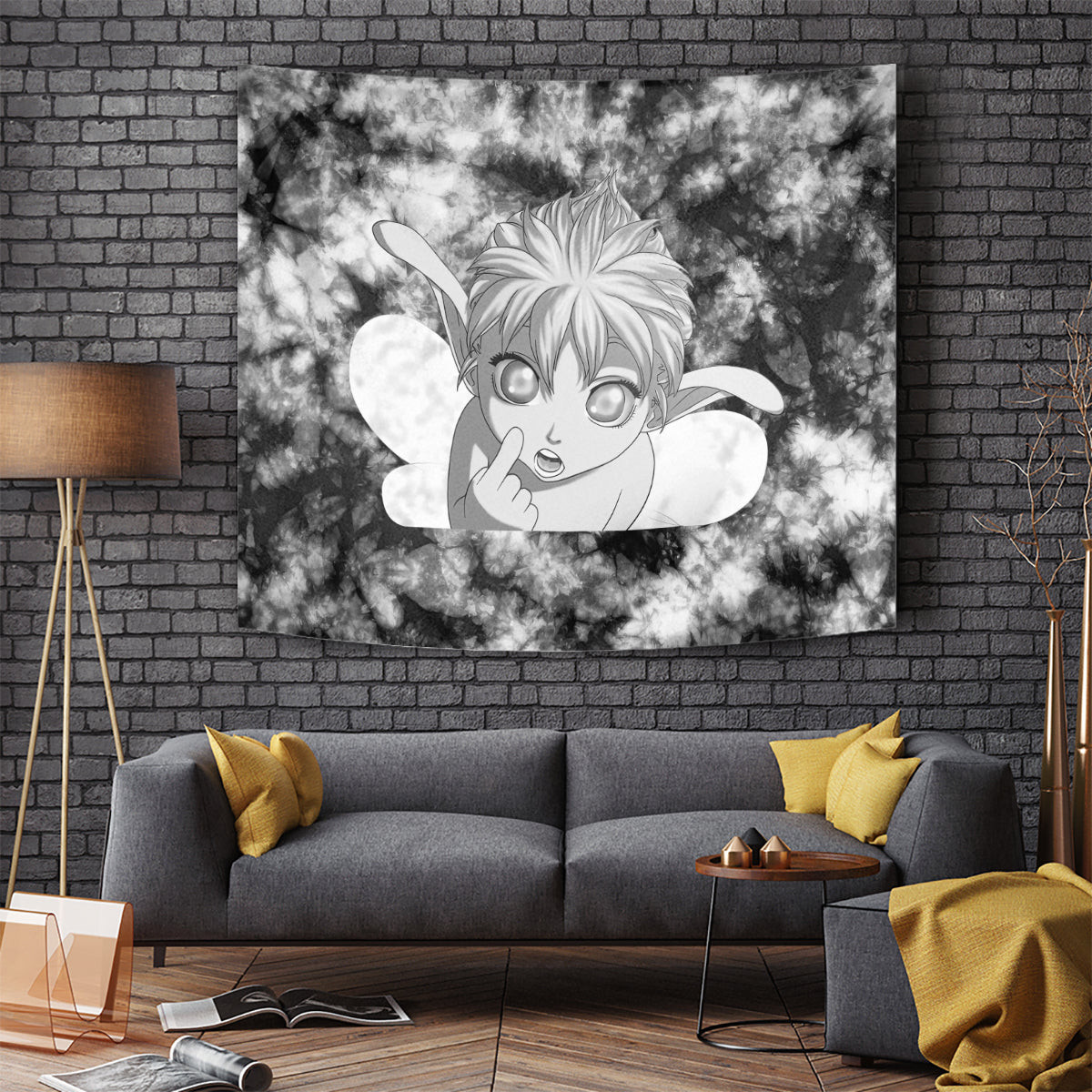 Puck Berserk Tapestry Grunge Style