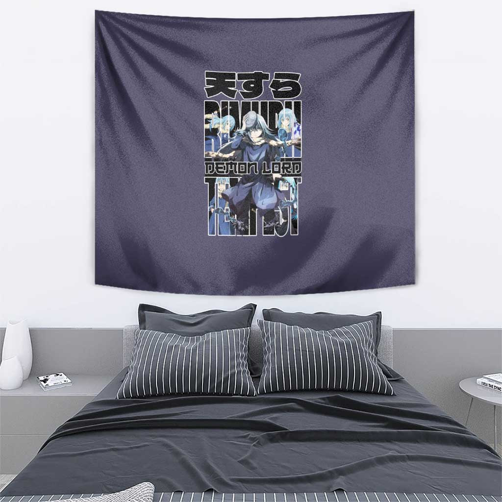 Rimuru Tempest - That Time I Got Reincarnated - Demon Lord Tapestry Anime Style
