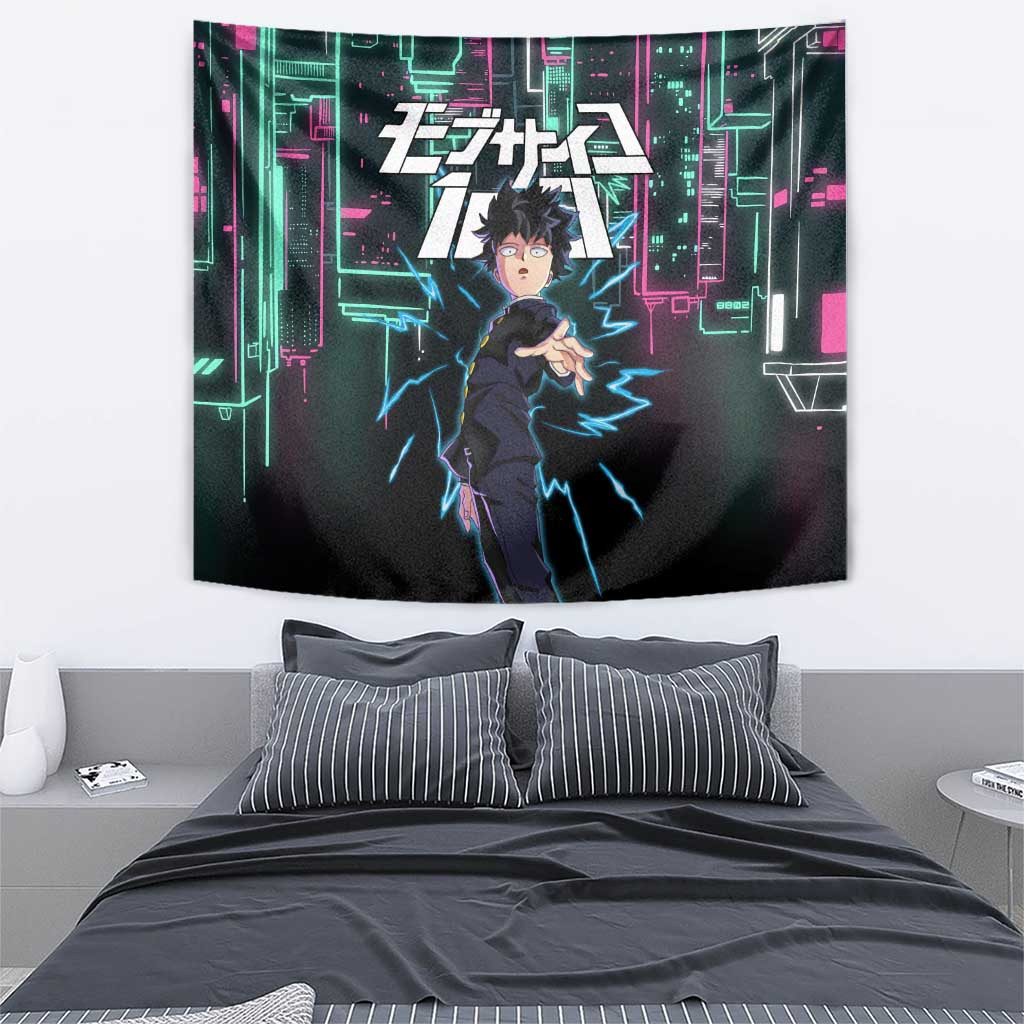Ritsu Kageyama Mob Psycho 100 Tapestry Anime Style