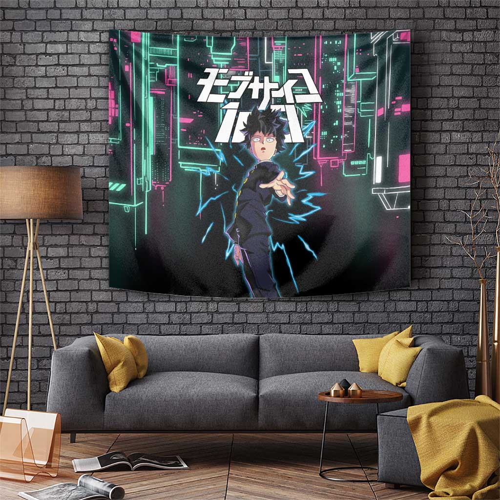 Ritsu Kageyama Mob Psycho 100 Tapestry Anime Style