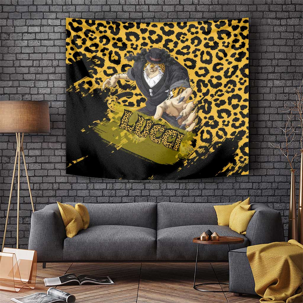 Rob Lucci - One Piece Tapestry Anime Style