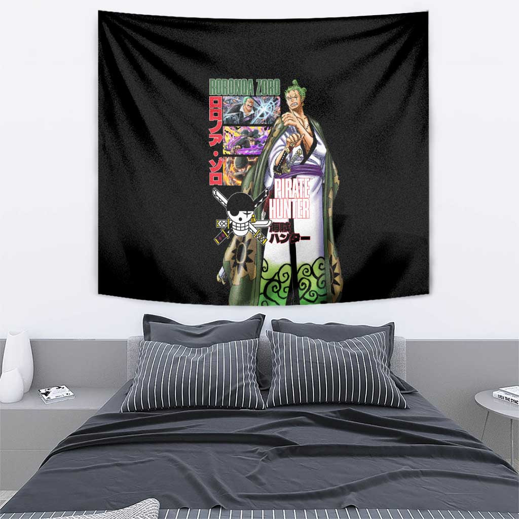 Roronoa Zoro V3 One Piece Tapestry Anime Style