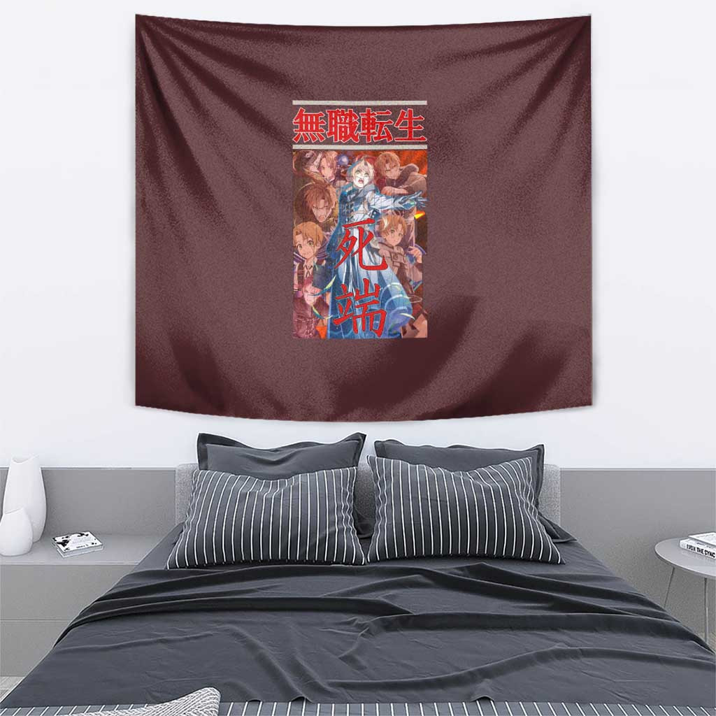 Rudeus Greyrat Mushoku Tensei Tapestry Anime Style