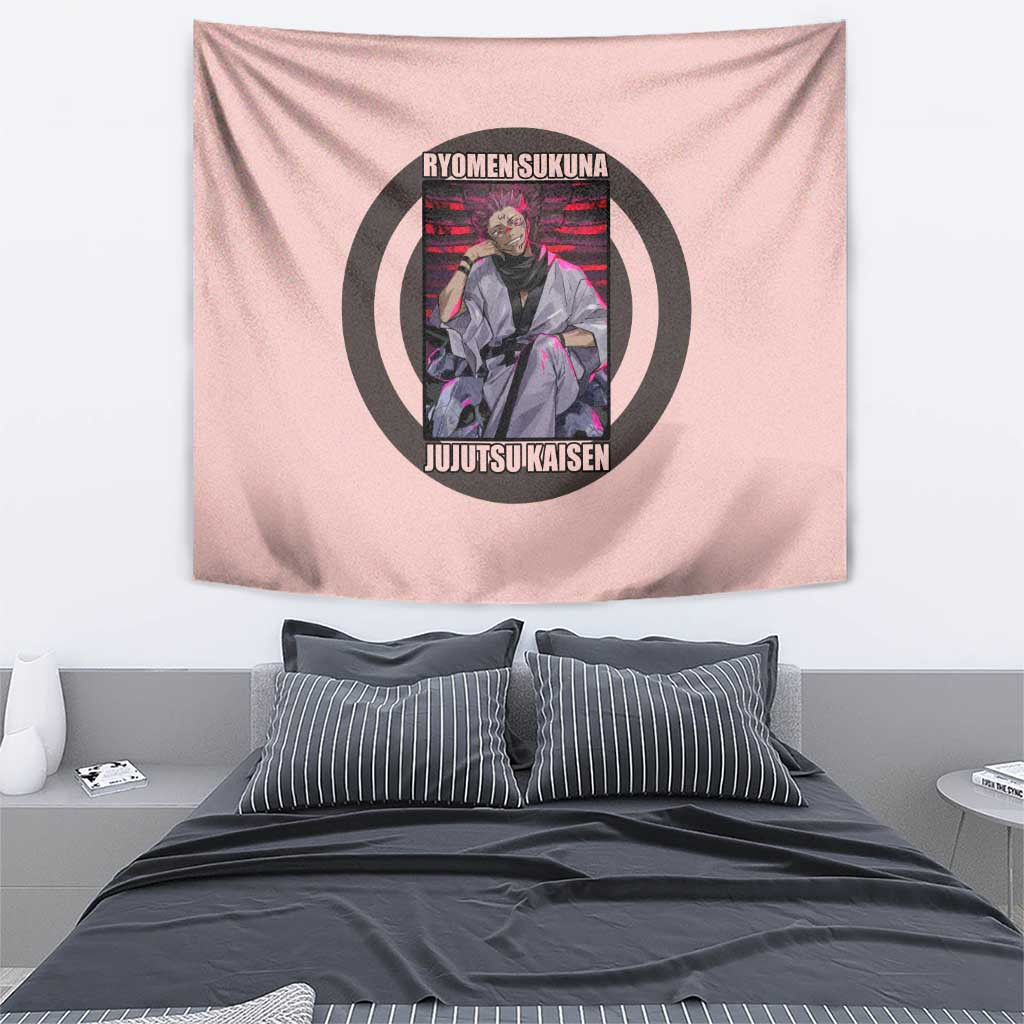 Ryomen Sukuna - Jujutsu Kaisen Tapestry Anime Style