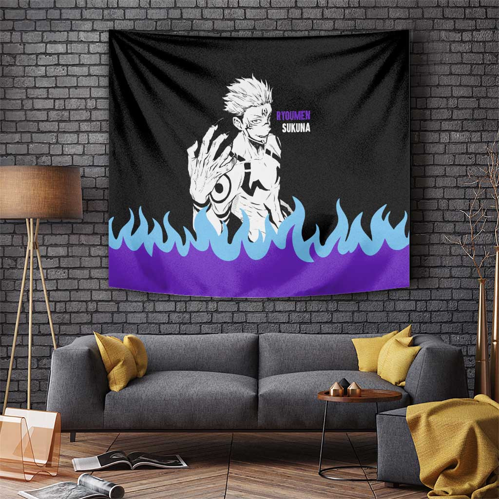 Ryoumen Sukuna - Jujutsu Kaisen Tapestry Anime Style