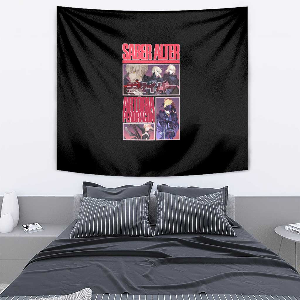 Saber Alter Fate Stay Night Heavens Feel Tapestry Anime Style