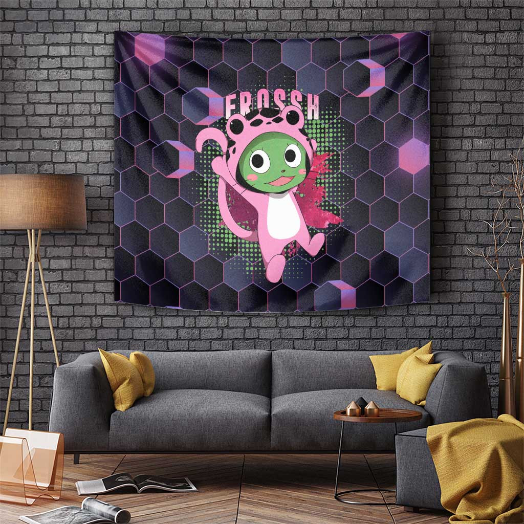 Sabertooth Frosch - Fairy Tail Tapestry Anime Style